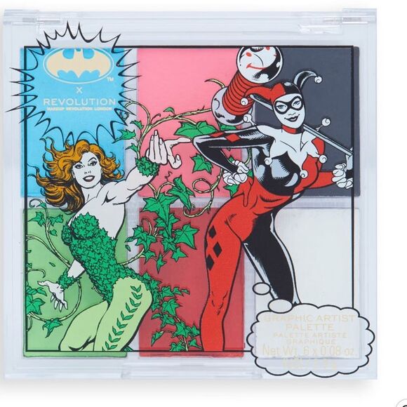 Revolution Beauty X DC Comics Gothic City Duo Graphic Artist Palette - Picture 6 of 7
